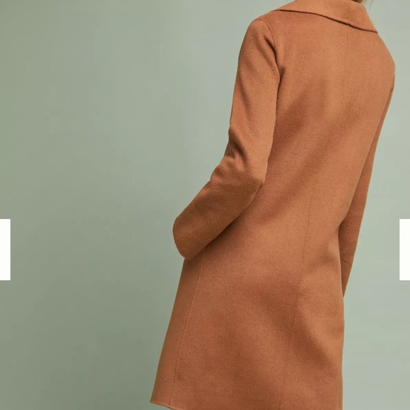 LaMarque Kiera Burgundy Wool Coat - Picture 4 of 16